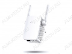 Wi-Fi Усилитель сигнала TL-WA855RE TP-LINK Скорость передачи данных до 300мБит/с, разъем RJ45, стандарт беспроводной связи — 802.11b/n/g, частота — 2.4 ГГц