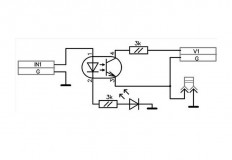 KIT Модуль опторазвязки 4 канала PC817 Напряжение: 3.6...30V; для защиты и гальванической развязки 4-х дискретных входов контроллера