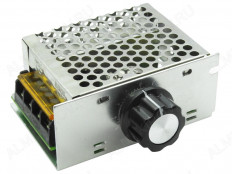 Регулятор мощности AC 4000Вт 220В (на симисторе) (EM-712) No name 220В; 18А; на базе симистора BTA41-600