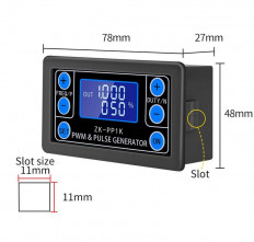 Модуль ШИМ генератор 3.3...30V ZK-PP1K