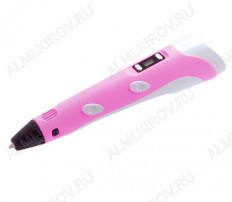 3D ручка "3Dali Plus" Pink (FB0021PK) Даджет Питание-12V,3А,/Диаметр сопла: 0.7 мм