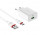Сетевое зарядное устройство с выходом Type-C, PD20W, BA21A Pro Long journey,белый, аб. Type-C- Type-C