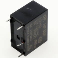 Реле HF33F/012-HS3 12VDC Тип 05.1 12VDC 1A(SPNO) 10A Hongfa 20.5*10.2*15.3mm