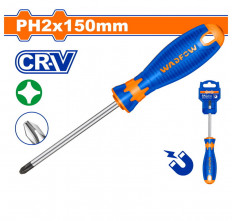 Отвертка крестовая PH2, 150мм, Cr-V, WSD2226