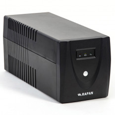 ИБП - RAPAN-UPS 1000, линейно-интерактивный, ступенчатая аппроксимация синусоиды