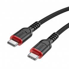Кабель Type-C-Type-C, 3.0м, X59 Victory черный, для зарядки и передачи данных,