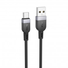 Кабель USB-Type-C, 2.0м, для зарядки и передачи данных, черный, X109 Energy