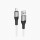 Кабель USB-Lightning, 1.0м, для зарядки и передачи данных, белый, (X72) HOCO 3.0A, силикон, ...
