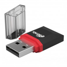 Card Reader CR-2010 Black RITMIX USB2.0; поддержка microSD,microSDHC, microSDXC