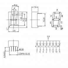 Индикатор 5161BPG(KEM-5161BG) No name