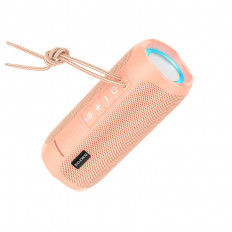 Колонка портативная BR21 Sports, конфетно-розовый BOROFONE Выходная мощность 2*5Вт; Bluetooth, USB, micro SD, AUX; Встроенный АКБ 1200mAh;