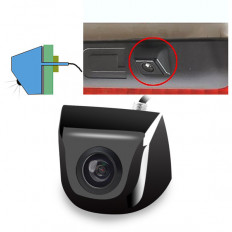 Видеокамера заднего вида TS-CAV04 врезная автомобильная TDS LED подсветка; цветная, PAL, разрешение 420 линий, угол обзора 110°, питание 12В, видеовыход RCA
