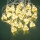 Гирлянда "Нить" 2м, Жёлтый "Мешок с подарками", провод прозрачный, светодиоды - 10шт, 2хАА, IP20