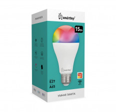 Лампа светодиодная 220В/ 15,0Вт/ E27/ RGB+CCT Умная