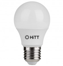 Лампа светодиодная 220В/ 12,0Вт/ E27/ 6500К (холодный белый) 1190Lm HiTT-PL-A60-12-230-E27-6500