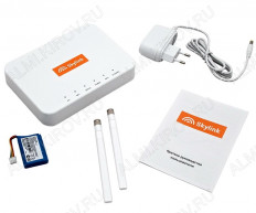 Wi-Fi Маршрутизатор Skylink V-FL500 с 4G/LTE модемом (только 4G/LTE) Универсальный под сим-карты любых операторов, 2 разъема SMA для наружных антенн, 3 разъема RJ-45, Wi-Fi 300 Мбит/с