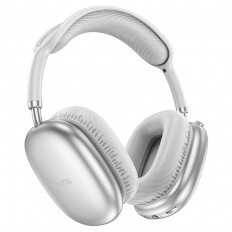Наушники беспроводные W35 Air Triumpf, полноразмерные с микрофоном, , серебристые