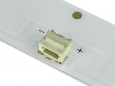 Модуль подсветки LED TV 580мм 6 линз (комплект: 2 планки); MS-L2082 V2 алюминий; 6V; шаг 111-111-105-111-111mm; 32"; 2pin; 1/1TV; для BBK 32LEX-7143/TS2C, Lehua 32L56, 32S1A (изогнутый)