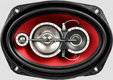 Динамик 6,5х9,2"(165х235мм) коаксиальный DDB AS-D6941; компл.2шт.; 4R; 250W; 50-23000Hz; 4-полосная УРАЛ 92dB; глубина монтажа: 77 мм.