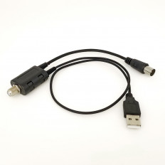 Инжектор питания USB F-разъем ELECTRONICS для питания 5V наружных активных антенн от USB-порта телевизора