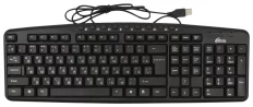 Клавиатура RKB-141 Black RITMIX проводная, USB; длина кабеля 1.3 м