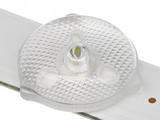 Модуль подсветки LED TV 562мм 6 линз (комплект: 2 планки); HRS_TPV32KB09_2x6_2W_MCPCB CC02320D562V04