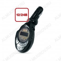 FM Модулятор (F-508S) AVS MP3, ПДУ, карты USB/SD