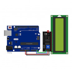 Модуль конвертера I2C для LCD дисплеев