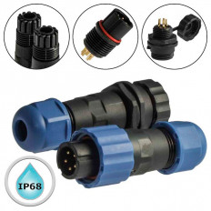 Разъем SZC13 5P-F-M 5pin герметичный