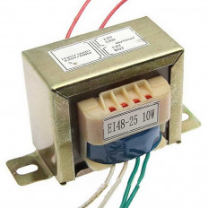 Трансформатор 12V*2 0.80A 10W серии EI48-25