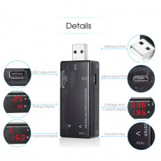 Тестер USB-зарядки Charge Doctor KWS-A16 (4-30V; 0-3А)
