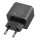 Сетевое зарядное устройство с вых. USB, Type-C, 3.0A, 20W, черный CS14A Ocean с каб.Type-C-Type-C