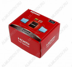 HDMI-Разветвитель 1/2 (17-6901) REXANT 1 HDMI-вход, 2 HDMI-выхода, HDMI 1.4a (3D), HDCP, 1080p