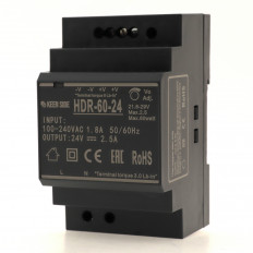 Модуль AC/DC HDR-60-24 24V 2.5A 60W KEENSIDE