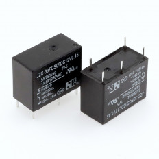 Реле JZC-33F-C-S-5-DC12V-0.45 Тип 05.1 12VDC 1C(SPDT) 5A Forward 20.5*10.6*15.6mm