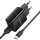 Сетевое зарядное устройство с выходом 2*USB, 2.1A, черное, кабель Type-C, BA53A BOROFONE Uвх=100-240VAC; Uвых=DC5V/2.1A