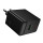 Сетевое зарядное устройство с выходами USB, Type-C, 3.0A, 65W GaN, черный, BAS17A
