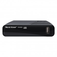 Ресивер эфирный WV T644M3 AC3 (Wi-Fi,IPTV опция) WORLD VISION