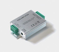 LED RGB-усилитель, 12/24V 288/576W, 3*8А, AMP-RGB-24A (000754)