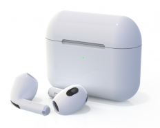 Наушники беспроводные TWS RH-840BTH, ,внутриканальные, белые