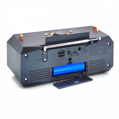 Радиоприемник FP-22 FEPE УКВ 88,0-108.0МГц; Bluetooth; USB, microSD.AUX; Питание от аккумулятора 18650(в комплекте). Зарядка через шнур USB