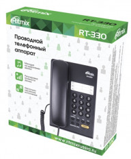 Телефон RT-330 black RITMIX
