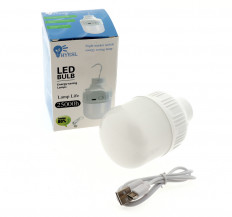 Фонарь кемпинг YD-2093 подвесной Лампа LED; питание от аккумулятора, зарядка через шнур USB