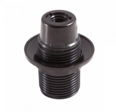 Патрон General GLH-E14-CAR-H-B-R, карболит Е14, подвесной, с кольцом, черный (474000)