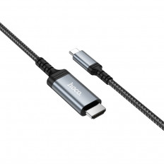 Переходник USB Type-C to HDTV с кабелем 1.8м (UA43)