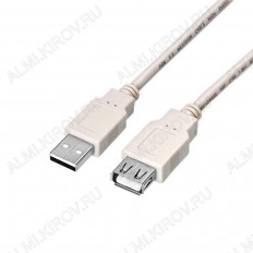 Шнур USB A шт/USB A гн 5.0м
