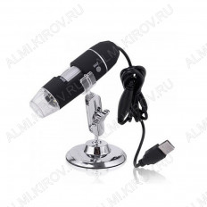 Микроскоп USB ОРБИТА 1-1000x (OT-INL40) ОРБИТА сенсор 0.3 Мп (CMOS); захват видео, фото 640*480, до 1600*1200