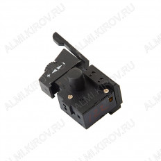 Выключатель для дрели (Китай) DWT реверс загн. вверх 6А (A0122)