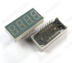 Индикатор CPD-03641SR1/A LED 4DIG,0.36'',R,AN; CPC