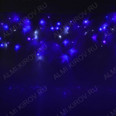 Гирлянда светодиодная уличная "Бахрома" СИН-БЕЛ 1080184 улич. УМС, Ш:3 м, В:0,6 м, нить белая, LED-160-220V, БЕЗ контр. СИН-БЕЛ